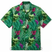 Grand Theft Auto VI GTA 6 Cal Hampton Alien Tropical Hawaiian Shirt - Image 2
