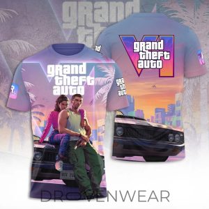 Grand Theft Auto VI GTA 6 Limited Edition Shirt 2026 by Drovenwear.com