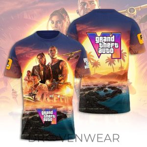 Grand Theft Auto VI GTA 6 Limited Edition Shirt 2026 V10 by Drovenwear.com