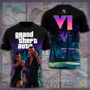 Grand Theft Auto VI GTA 6 Limited Edition Shirt 2026 V11 by Drovenwear.com