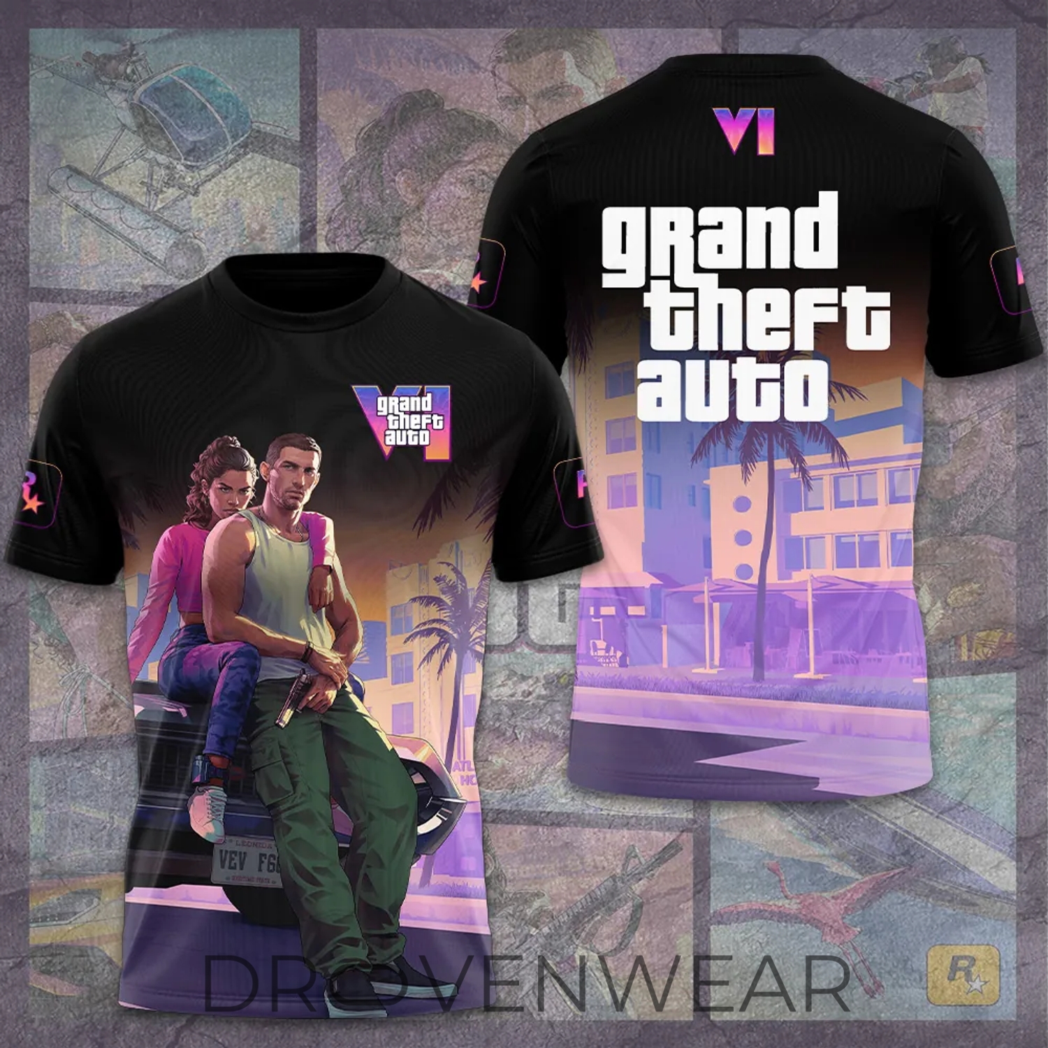 Grand Theft Auto VI GTA 6 Limited Edition Shirt 2026 V3 Grand Theft Auto VI GTA 6 Limited Edition Shirt 2026 V3