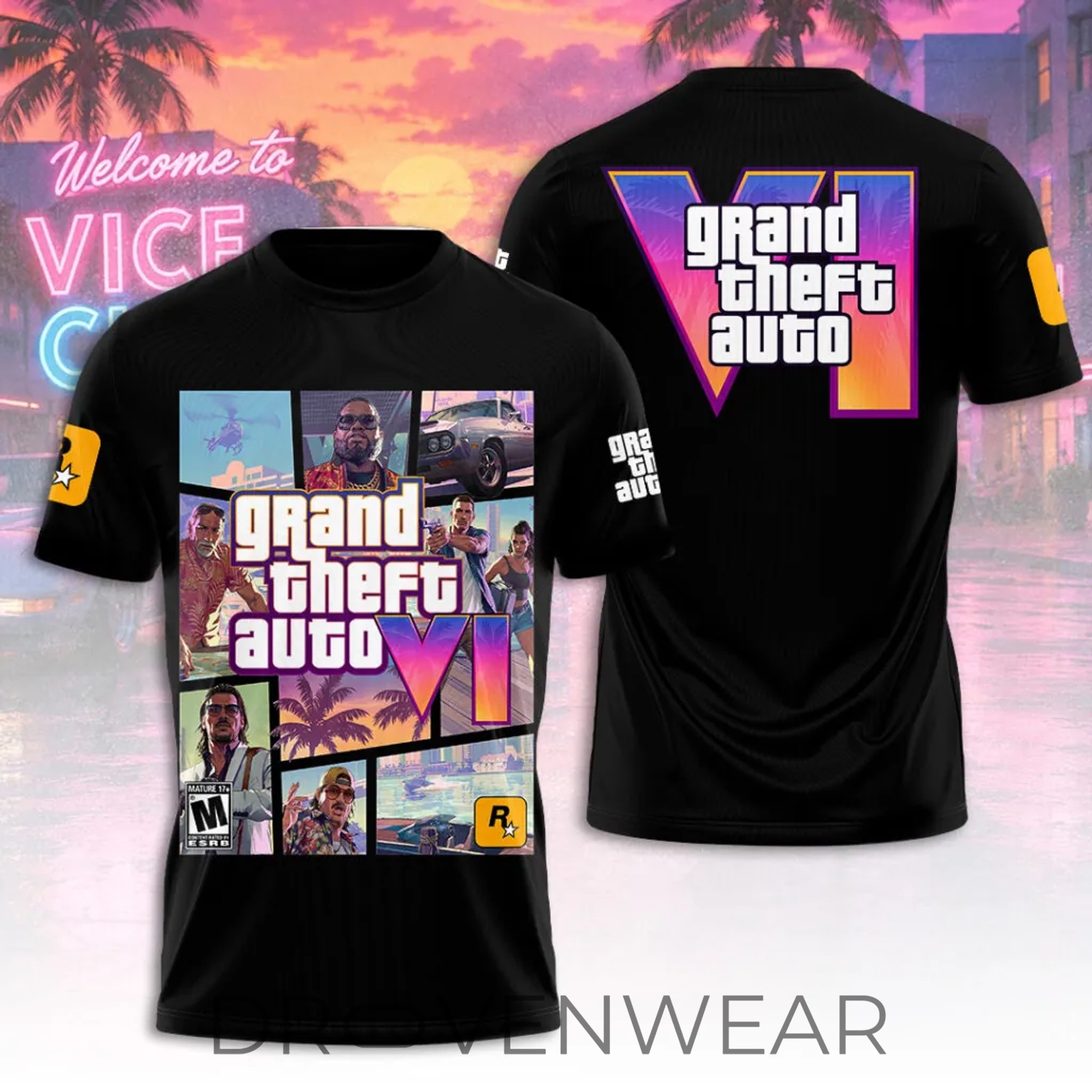 Grand Theft Auto VI GTA 6 Limited Edition Shirt 2026 V4 Grand Theft Auto VI GTA 6 Limited Edition Shirt 2026 V4