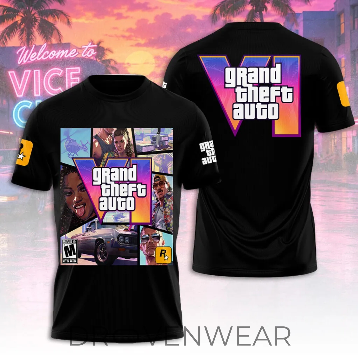 Grand Theft Auto VI GTA 6 Limited Edition Shirt 2026 V5 Grand Theft Auto VI GTA 6 Limited Edition Shirt 2026 V5