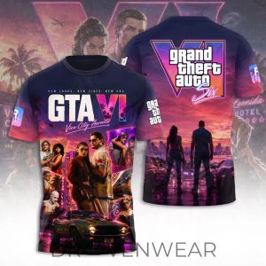 Grand Theft Auto VI GTA 6 Limited Edition Shirt 2026 V6 by Drovenwear.com