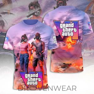Grand Theft Auto VI GTA 6 Limited Edition Shirt 2026 V8 by Drovenwear.com