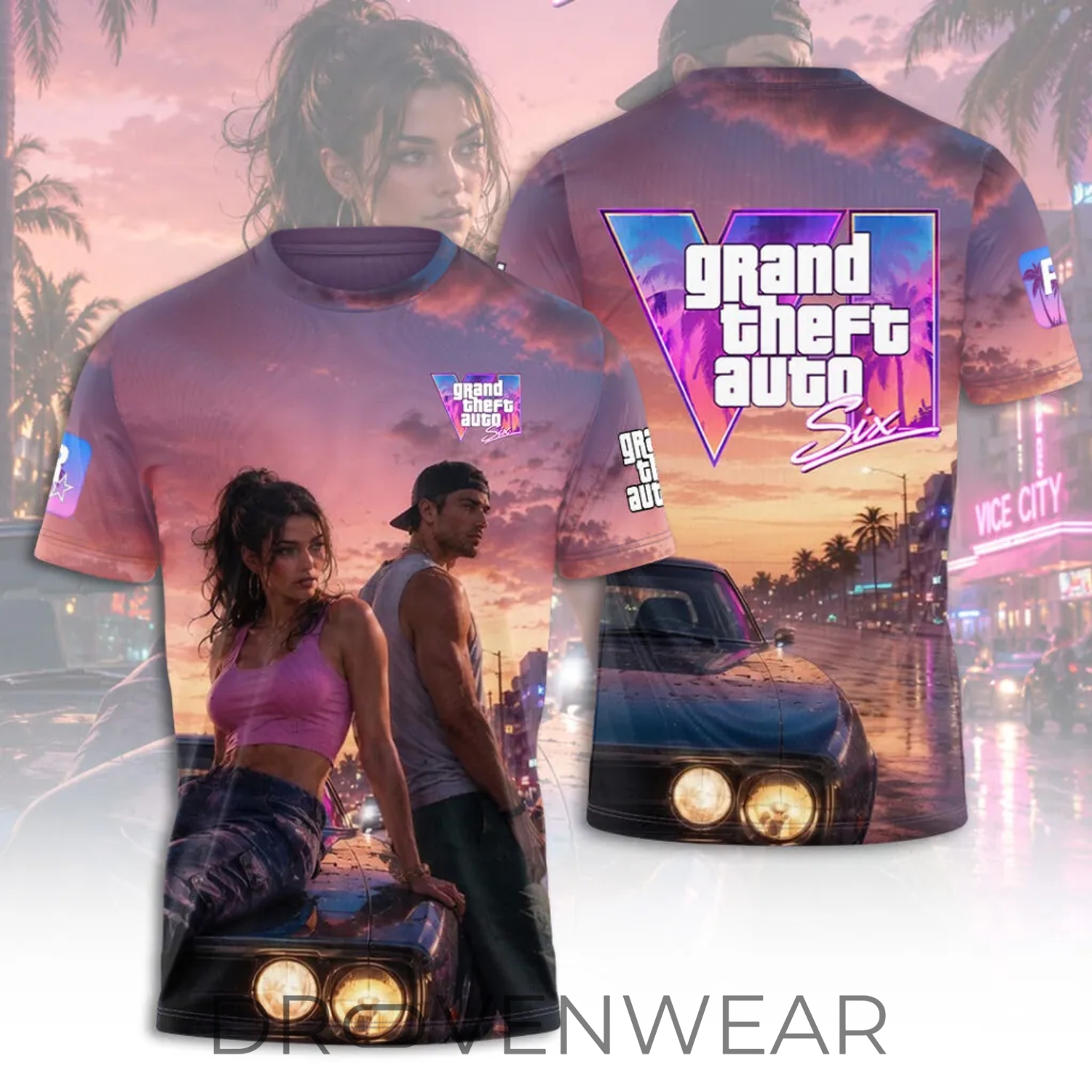 Grand Theft Auto VI GTA 6 Limited Edition Shirt 2026 V9 Grand Theft Auto VI GTA 6 Limited Edition Shirt 2026 V9