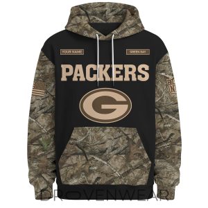Green Bay Packers Deer Hunting Limited Edition Hoodie by Drovenwear.com