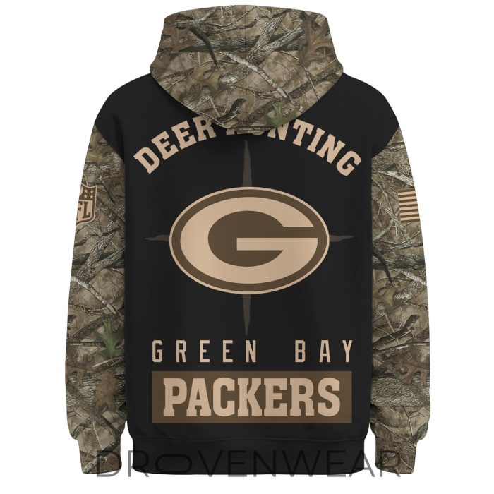 Green Bay Packers Deer Hunting Limited Edition Hoodie - Image 3