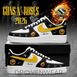 Guns N Roses X World Tour 2026 AF1 Ver2 by Drovenwear.com
