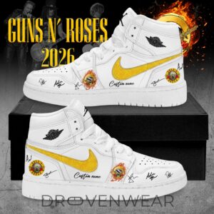Guns N Roses X World Tour 2026 AJ1 by Drovenwear.com
