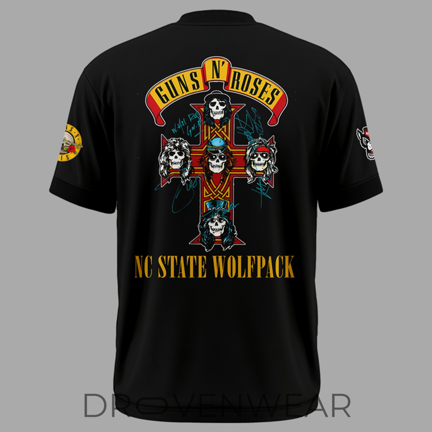 Guns N' Roses x NC State Wolfpack Carter-Finley Stadium 2026 Shirt Guns N' Roses x NC State Wolfpack Carter-Finley Stadium 2026 Shirt