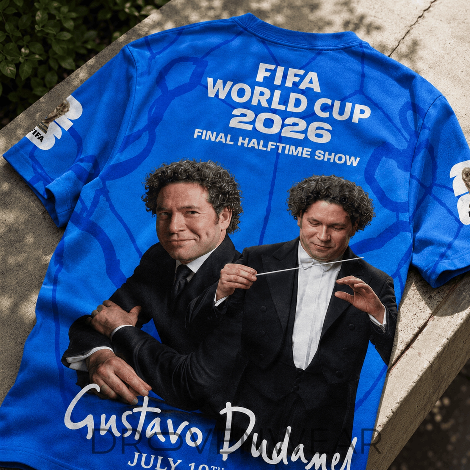 Gustavo Dudamel FIFA World Cup 2026 Final Halftime Show Commemorative Shirt Gustavo Dudamel FIFA World Cup 2026 Final Halftime Show Commemorative Shirt