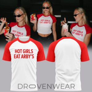 Hot Girls Eat Arbys Funny Graphic Vintage Style TShirt by Drovenwear.com