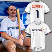Houston Astros Carlos Correa City Connect Special Edition Baseball Jersey
