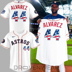 Houston Astros Yordan Alvarez Jersey 2026 by Drovenwear.com