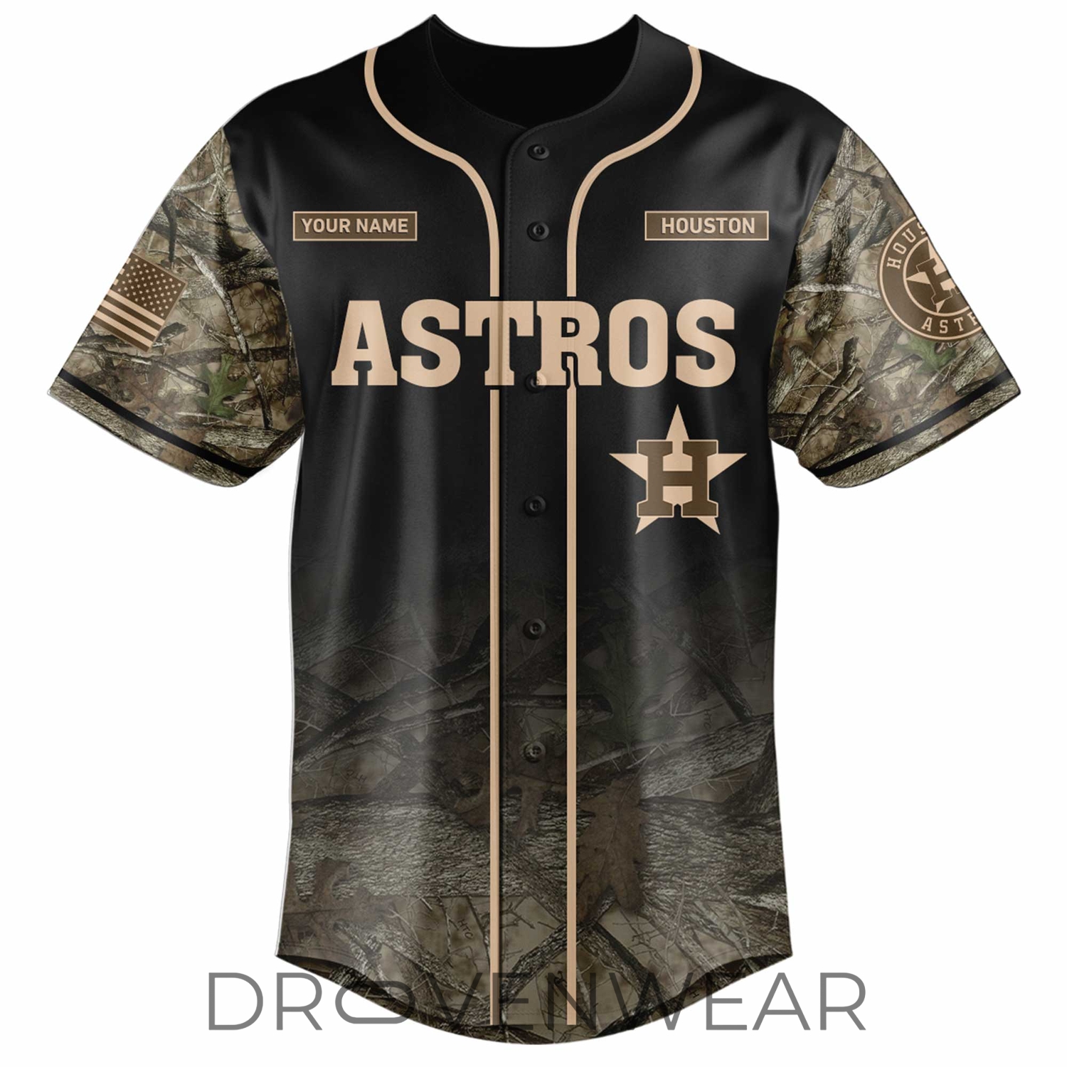 Houston Astros x Deer Hunting Limited Edition Jersey Houston Astros x Deer Hunting Limited Edition Jersey
