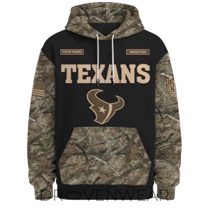 Houston Texans Deer Hunting Limited Edition Hoodie by Drovenwear.com
