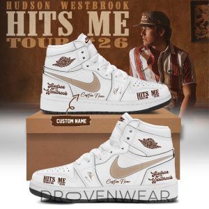 Hudson Westbrook Hits Me Tour 26 Air Jordan 1 by Drovenwear.com