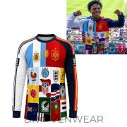 IShowSpeed All Countries FIFA World Cup 2026 Mashup Long Sleeve Jersey - Image 2