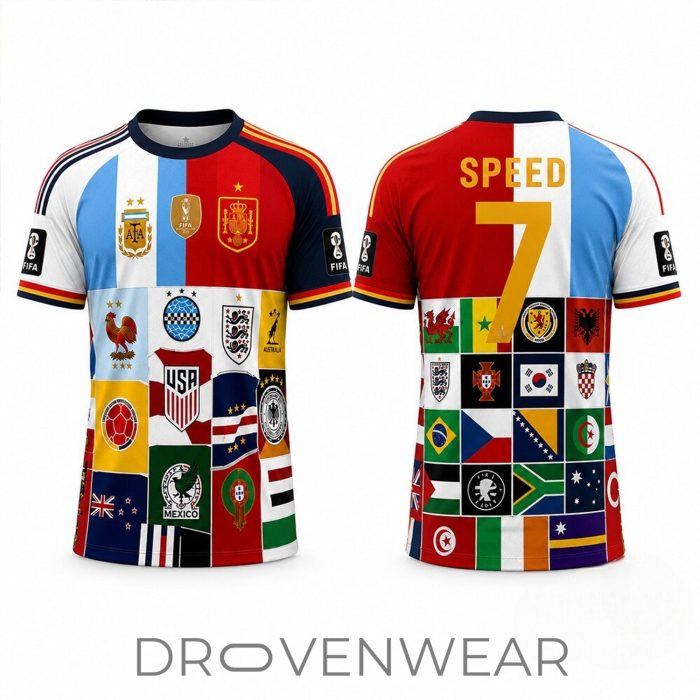 IShowSpeed FIFA World Cup 2026 All Countries Soccer Fan Jersey - Image 2