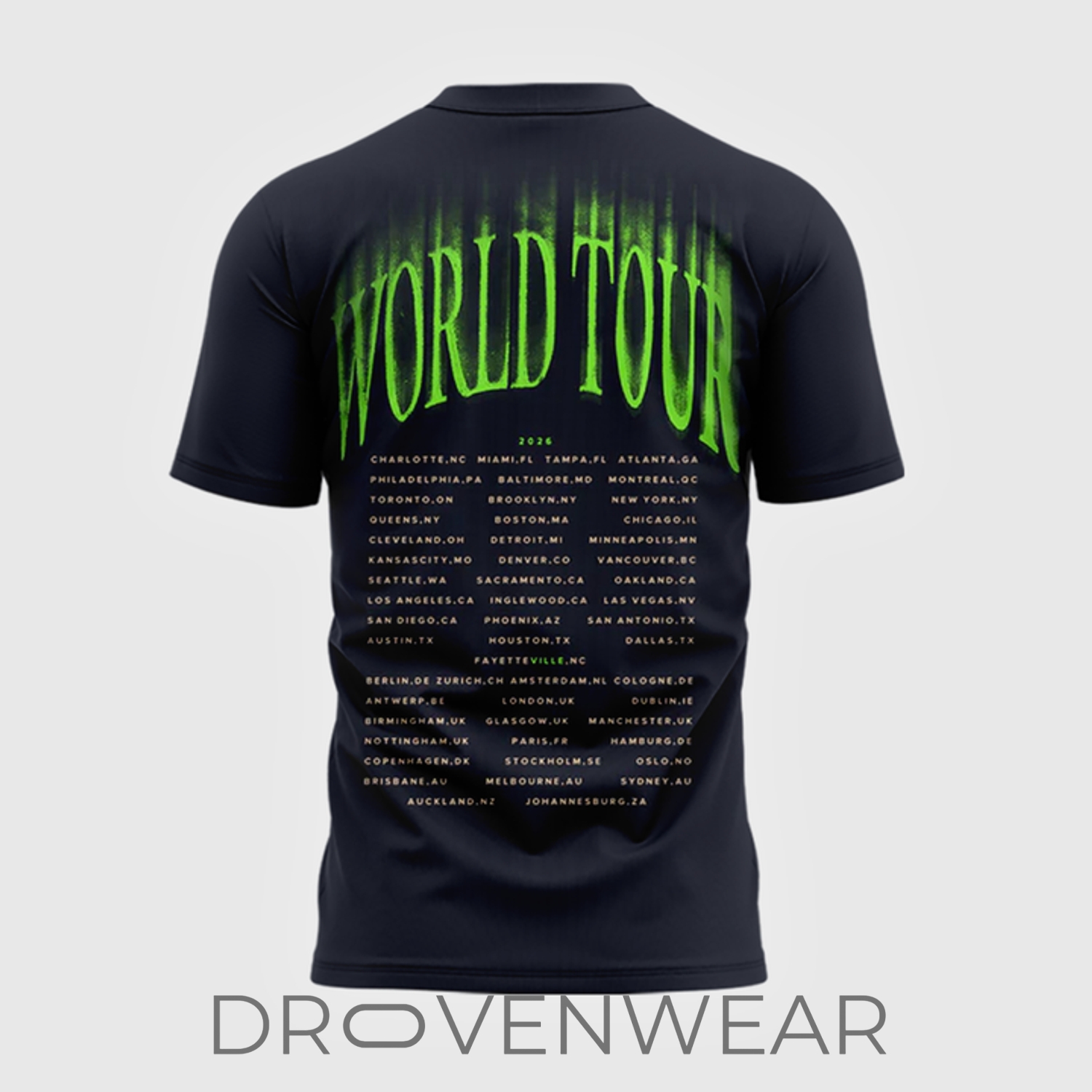 J. Cole The Fall-Off World Tour 2026 Limited Edition Shirt J. Cole The Fall-Off World Tour 2026 Limited Edition Shirt