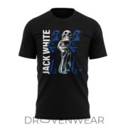 Jack White 2026 Live Concert Tour Black Graphic Tee - Image 2