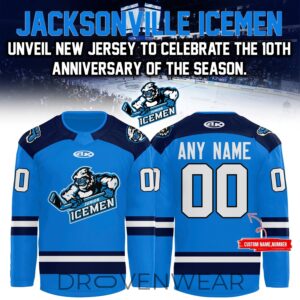Jacksonville Icemen 2026 Special Edition Hockey Fan Jersey by Drovenwear.com