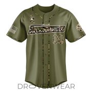 Jacksonville Jumbo Shrimp 2026 Military Appreciation Night Special Baseball Jersey