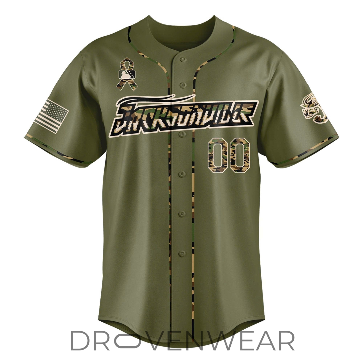 Jacksonville Jumbo Shrimp 2026 Military Appreciation Night Special Baseball Jersey Jacksonville Jumbo Shrimp 2026 Military Appreciation Night Special Baseball Jersey