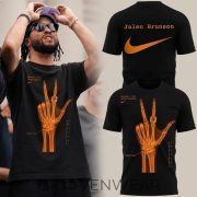 Jalen Brunson Signature X-Ray Graphic Black Tee 2026 Fan Edition