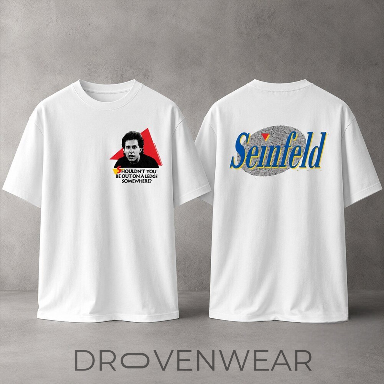 Jerry Seinfeld Shouldn't You Be Out On A Ledge Somewhere Vintage Shirt Jerry Seinfeld Shouldn't You Be Out On A Ledge Somewhere Vintage Shirt