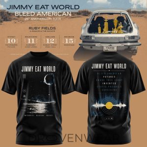 Jimmy Eat World Bleed American 25 Years Tshirt V4 by Drovenwear.com