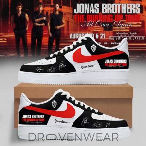 Jonas Brothers The Burning Up Tour 2026 Shoes V2 by Drovenwear.com