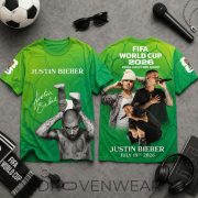 Justin Bieber World Cup 2026 Halftime Show Special Shirt