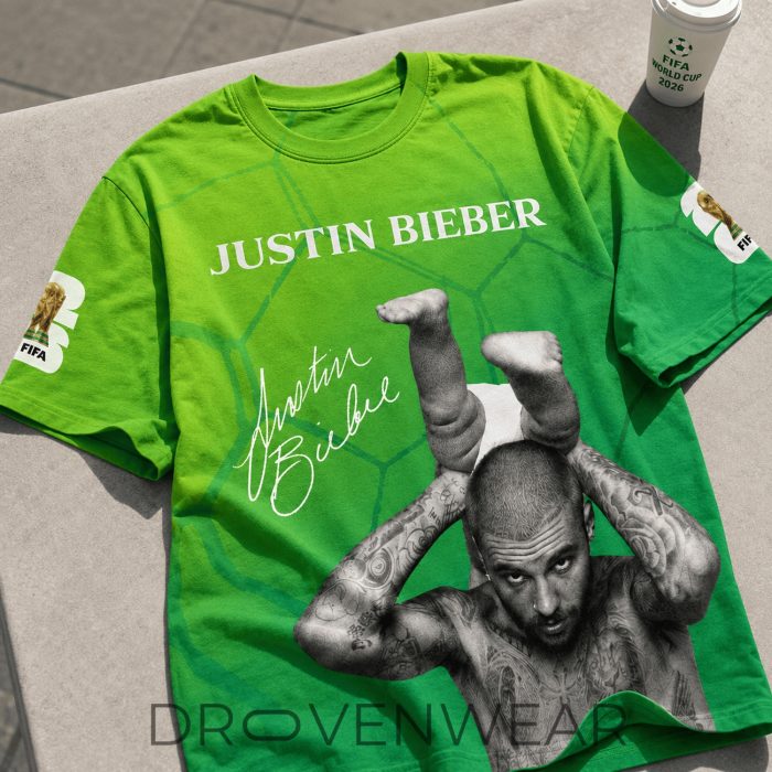 Justin Bieber World Cup 2026 Halftime Show Special Shirt - Image 3