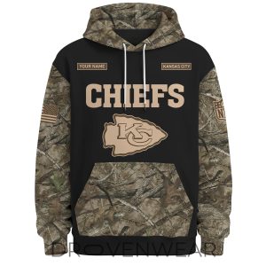 Kansas City Chiefs Deer Hunting Limited Edition Hoodie by Drovenwear.com