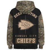 Kansas City Chiefs Deer Hunting Limited Edition Hoodie - Image 3