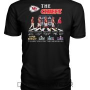 Kansas City Chiefs Thank You For The Memories Abbey Road The Beatles T-shirt