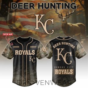 Kansas City Royals x Deer Hunting Limited Edition Jersey by Drovenwear.com