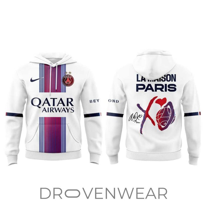 La Maison Paris PSG x XO The Weeknd 2026 Limited Edition Hoodie - Image 2