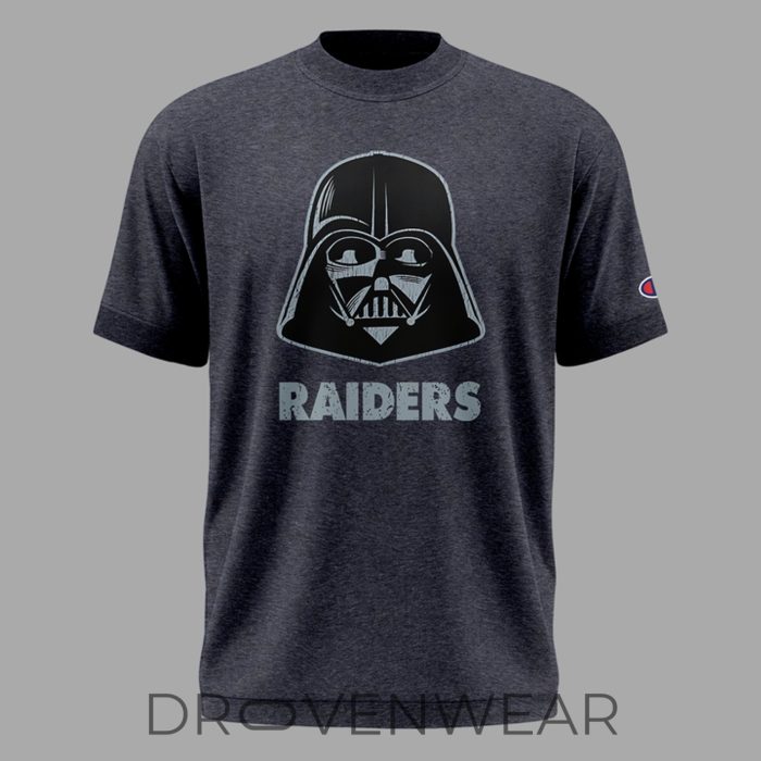 Las Vegas Raiders Darth Vader Inspired Fan Draft 2026 Shirt - Image 2