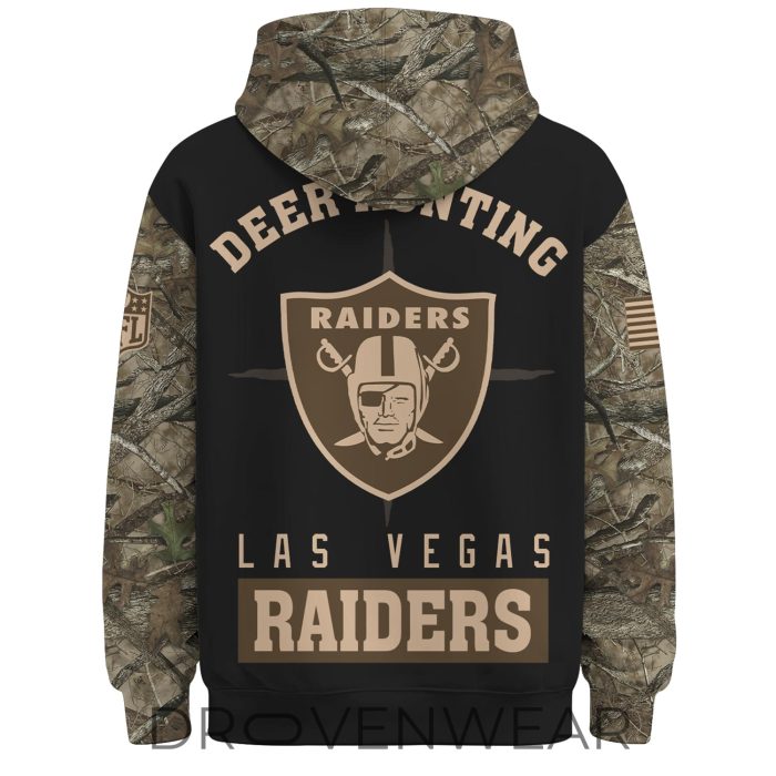Las Vegas Raiders Deer Hunting Limited Edition Hoodie - Image 3