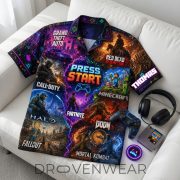 Legends Level Hawaiian Shirt - Personalized Gifts For Gamers 01tylu - Image 3