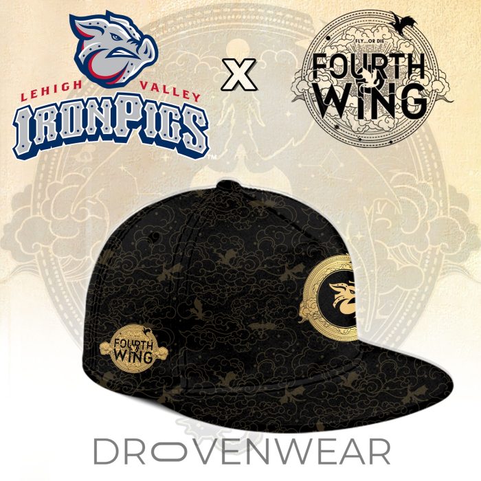 Lehigh Valley IronPigs x Fourth Wing Limited Edition Baseball Jersey - Image 3