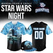 Lehigh Valley IronPigs x Star Wars Night 2026 Personalized Baseball Jersey