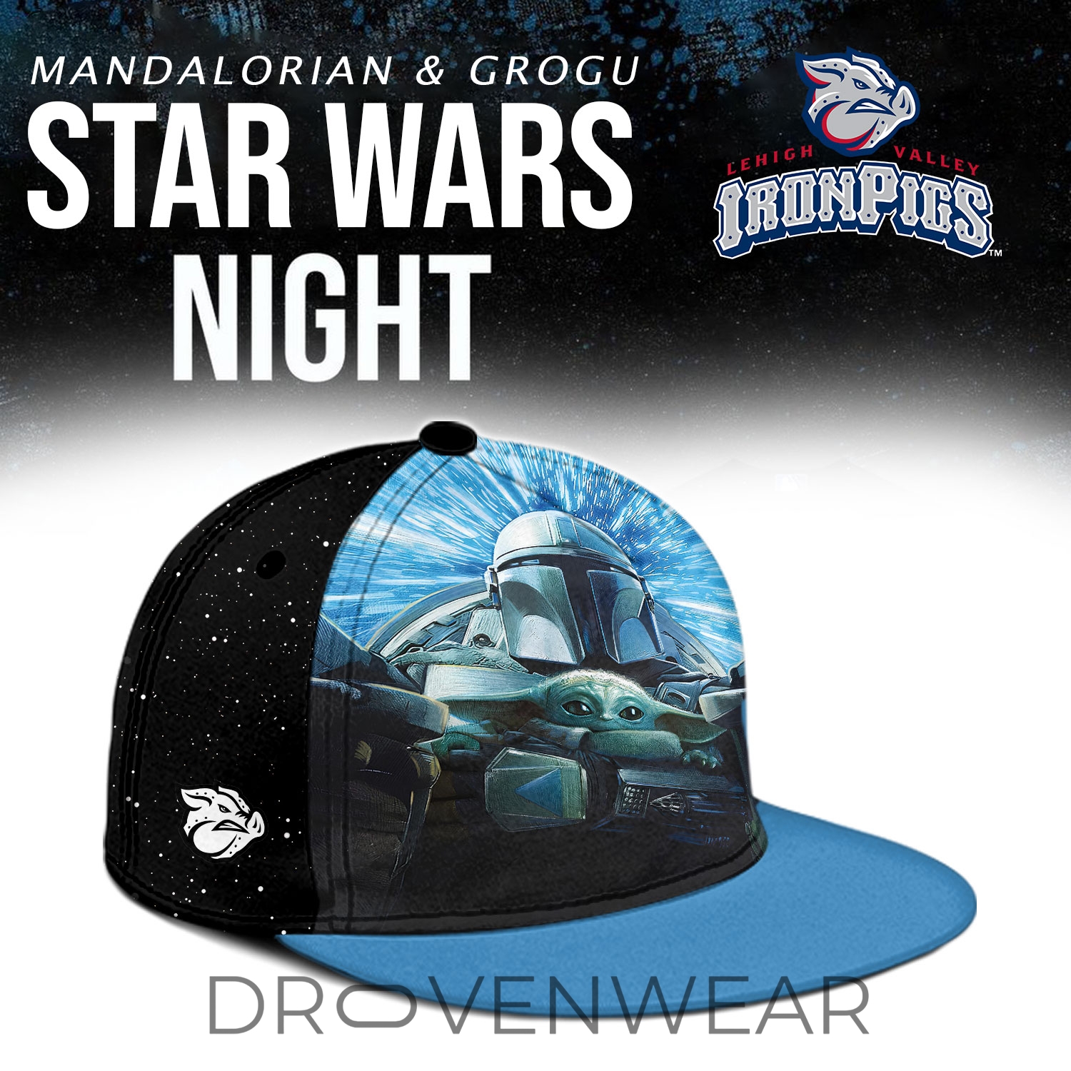 Lehigh Valley IronPigs x Star Wars Night 2026 Personalized Baseball Jersey Lehigh Valley IronPigs x Star Wars Night 2026 Personalized Baseball Jersey