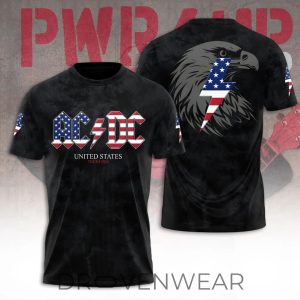 Limited Edition ACDC USA Tour 2026 Shirt by Drovenwear.com