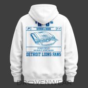 Limited Edition Hoodie Signed Chris Brown & Usher Raymond x Detroit Lions "The R&B Tour" at Ford Field (Detroit) - Image 4