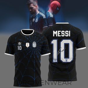 Limited Edition Lionel Messi x SpiderMan Shirt by Drovenwear.com
