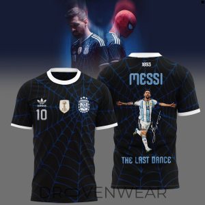Limited Edition Lionel Messi x SpiderMan The Last Dance Shirt by Drovenwear.com